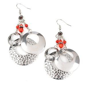 Wanderlust Garden - Red Earrings